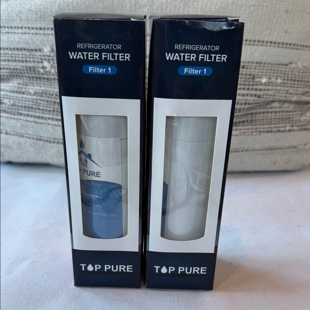 NIB Top Pure set of 2 Kenmore Refrigerator Water Filters 1 - White